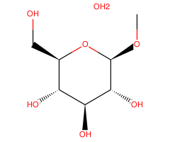 Methyl-D-glucopyranoside hemihydrate