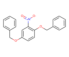 (((2-Nitro-1,4-phenylene)bis(oxy))bis(methylene))dibenzene