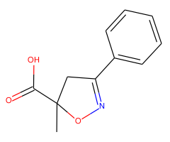 5-Methyl-3-phenyl-4,5-dihydro-isoxazole-5-carboxylic acid