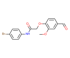 N-(4-Bromo-phenyl)-2-(4-formyl-2-methoxy-phenoxy)-acetamide