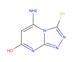 5-Amino-3-mercapto-[1,2,4]triazolo[4,3-a]pyrimidin-7-ol