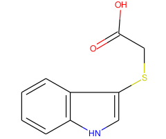 (1H-Indol-3-ylsulfanyl)-acetic acid