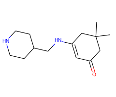 5,5-Dimethyl-3-[(piperidin-4-ylmethyl)-amino]-cyclohex-2-enone