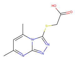 (5,7-Dimethyl-[1,2,4]triazolo[4,3-a]pyrimidin-3-ylsulfanyl)-acetic acid