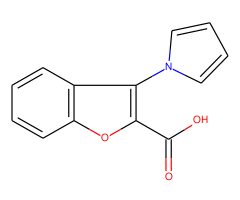 3-Pyrrol-1-yl-benzofuran-2-carboxylic acid