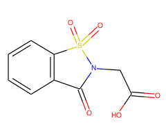 (1,1-Dioxido-3-oxo-1,2-benzisothiazol-2(3H)-yl)acetic acid