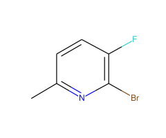 2-Bromo-3-fluoro-6-methyl pyridine