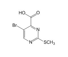 5-Bromo-2-(methylthio)pyrimidine-carboxylic acid