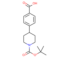 1-N-Boc-4-(4'-Carboxyphenyl)piperidine