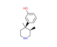 (3R,4R)-3,4-Dimethyl-4-(3-hydroxyphenyl)piperidine