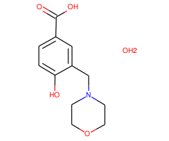 4-Hydroxy-(3-morpholin-4-ylmethyl)benzoic acid