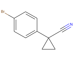 1-(4-Bromophenyl)-1-cyclopropanecarbonitrile