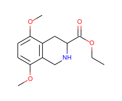 5,8-Dimethoxy-1,2,3,4-tetrahydro-isoquinoline-3-carboxylic acid ethyl ester