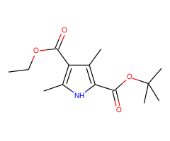 3,5-Dimethyl-1H-pyrrole-2,4-dicarboxylic acid 2-tert-butyl ester 4-ethyl ester