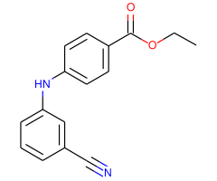 N-(4-Carbethoxyphenyl)-N-(3-cyanophenyl)amine