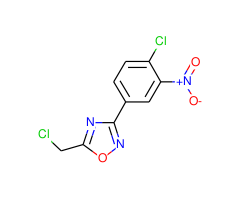 5-Chloromethyl-3-(4-chloro-3-nitro-phenyl)-[1,2,4]oxadiazole