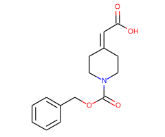 1-Cbz-Piperidin-4-ylidene-acetic acid