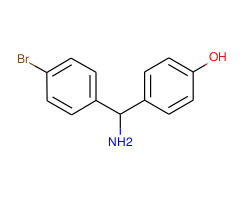 1-(4-Bromophenyl)-1-(4-hydroxyphenyl)methylamine