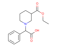 1-(Carboxy-phenyl-methyl)-piperidine-3-carboxylic acid ethyl ester