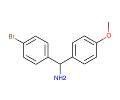 1-(4-Bromophenyl)-1-(4-methoxyphenyl)methylamine