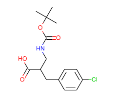 2-N-Boc-2-Aminomethyl-3-(4-chloro-phenyl)-propionic acid