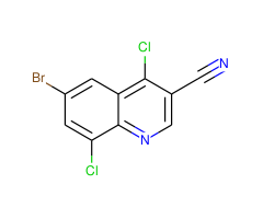 6-Bromo-4,8-dichloro-quinoline-3-carbonitrile