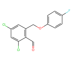 2,4-Dichloro-6-(4-fluoro-phenoxymethyl)-benzaldehyde