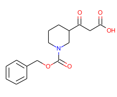 3-(2-Carboxy-acetyl)-piperidine-1-carboxylic acidbenzyl ester