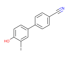 4'-Hydroxy-3'-iodo-biphenyl-4-carbonitrile