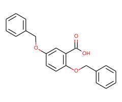 2,5-Bis-benzyloxy-benzoic acid