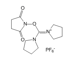 Dipyrrolidino(N-succinimidyloxy)carbenium Hexafluorophosphate