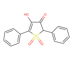 4-Hydroxy-2,5-diphenyl-3-thiophenone 1,1-dioxide