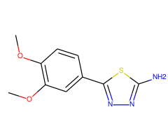 2-Amino-5-(3,4-dimethoxyphenyl)-1,3,4-thiadiazole