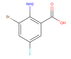 2-Amino-3-bromo-5-fluorobenzoic acid