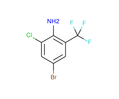 4-Bromo-2-chloro-6-(trifluoromethyl)aniline