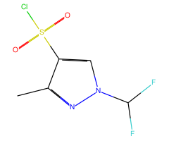 1-Difluoromethyl-3-methyl-1H-pyrazole-4-sulfonyl chloride