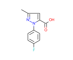 1-(4-Fluorophenyl)-3-methyl-1H-pyrazole-5-carboxylic acid