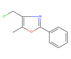 4-(Chloromethyl)-5-methyl-2-phenyloxazole