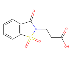 3-(1,1,3-Trioxo-1,3-dihydrobenzo[d]isothiazol-2-yl)-propionic acid