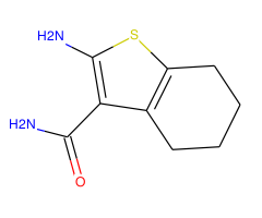 2-Amino-4,5,6,7-tetrahydro-benzo[ b ]thiophene-3-carboxylic acid amide