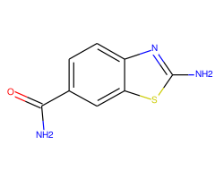 2-Amino-benzothiazole-6-carboxylic acid amide