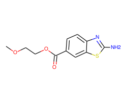 2-Amino-benzothiazole-6-carboxylic acid 2-methoxy-ethyl ester