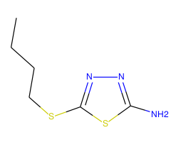 5-Butylsulfanyl-[1,3,4]thiadiazol-2-ylamine