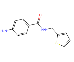 4-Amino- N -thiophen-2-ylmethyl-benzamide