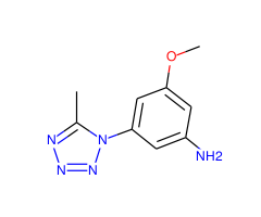 3-Methoxy-5-(5-methyl-tetrazol-1-yl)-phenylamine