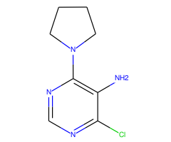 4-Chloro-6-pyrrolidin-1-yl-pyrimidin-5-ylamine