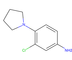 3-Chloro-4-pyrrolidin-1-yl-phenylamine