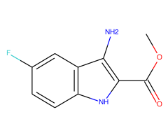 3-Amino-5-fluoro-1 H -indole-2-carboxylic acid methyl ester