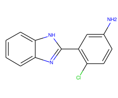 3-(1 H -Benzoimidazol-2-yl)-4-chloro-phenylamine