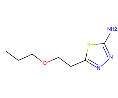 5-(2-Propoxy-ethyl)-[1,3,4]thiadiazol-2-ylamine